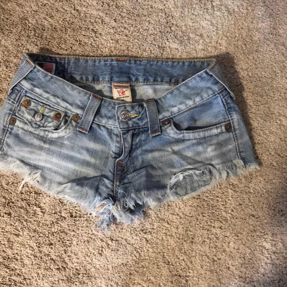 True religion shorts